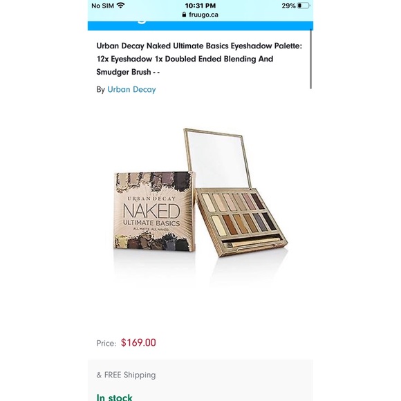 Naked basics eyeshadow palette - Picture 4 of 5